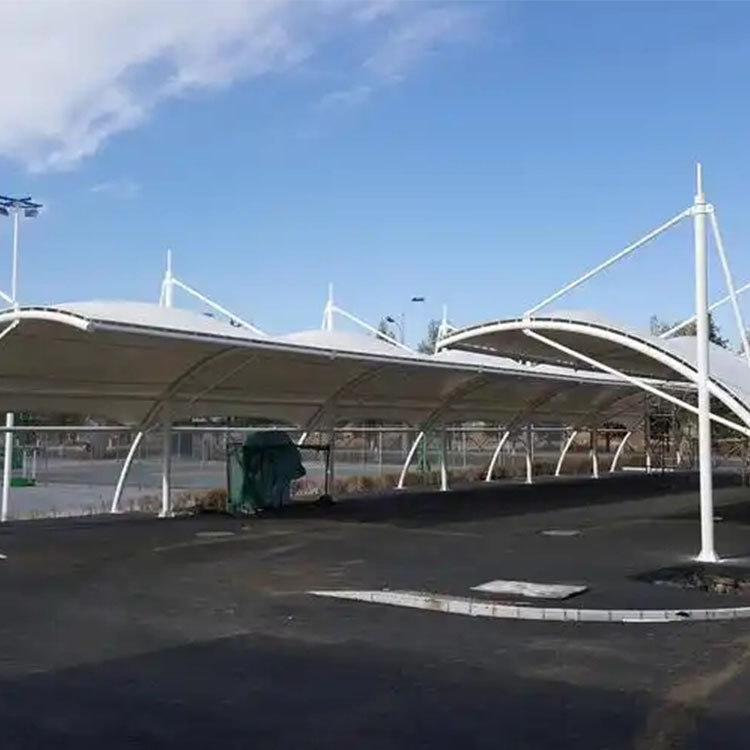 来宾膜结构电动车棚