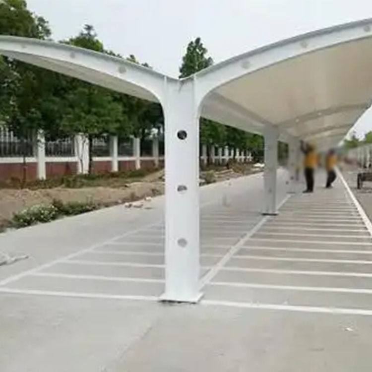 来宾膜结构电动车棚