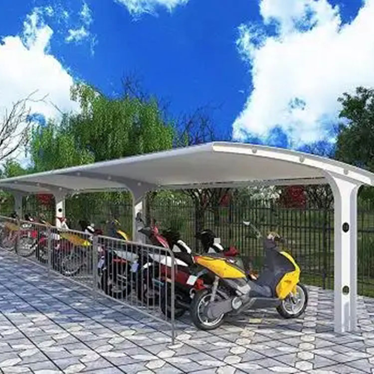 来宾膜结构电动车棚