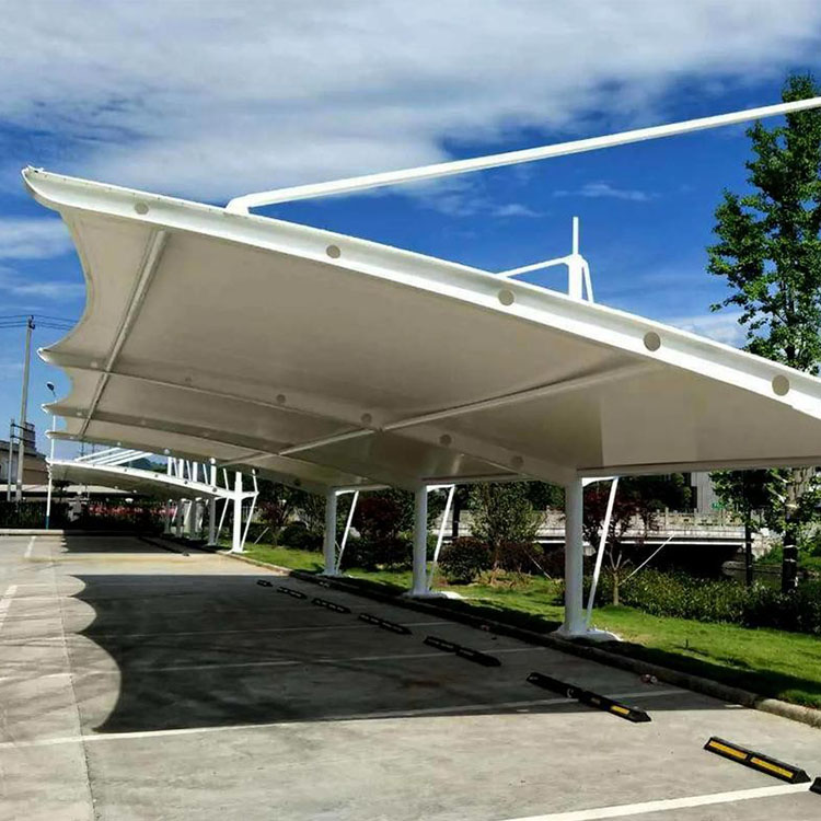 来宾膜结构汽车棚