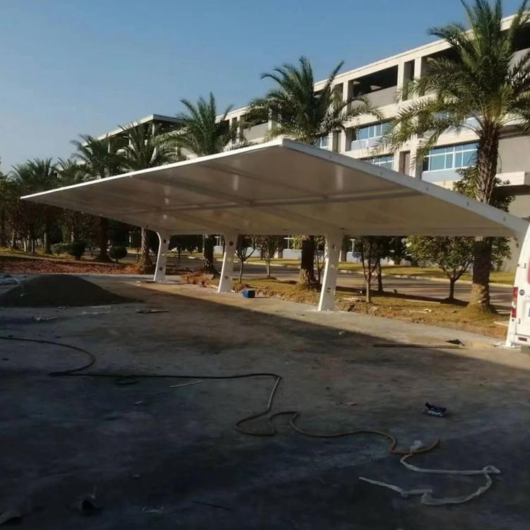 来宾膜结构汽车棚